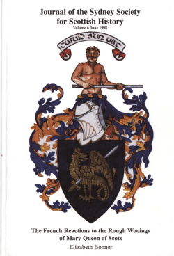 Journal of the Sydney Society for Scottish History