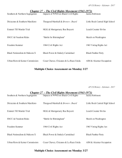 Chapter 27 Terms - Tamalpais Union High School District