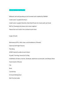 Johnny Rockets Clarification Millwork and wall