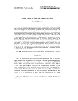 On the Nature of Reservoir-induced Seismicity