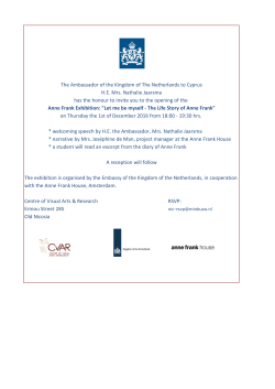 invitation anne frank exhibition.xlsx