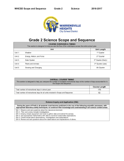 Grade 2 Science