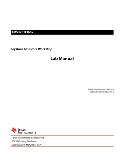KeyStone Lab Manual - Training