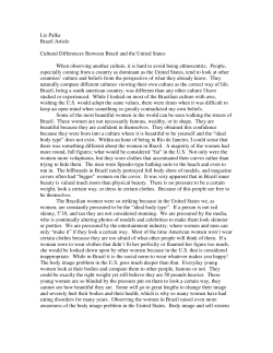 Cultural Differences Between Brazil and the United States