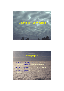 Global dry convection