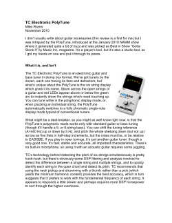 tc electronic polytune review