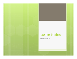 Luster Notes.pptx