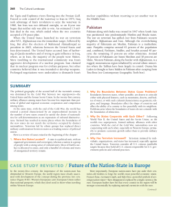 CASE STUDY REVISITED / Future of the Nation-State