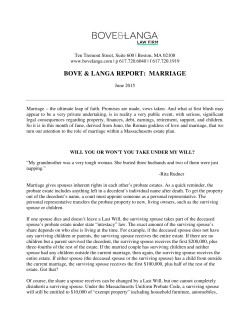 marriage - Bove and Langa