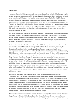 TOTO Bio - Steve Lukather