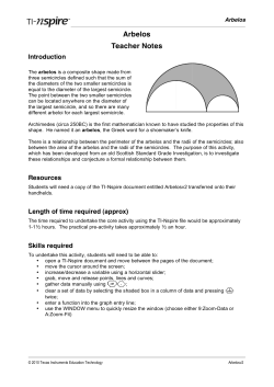 Arbelos Notesv2
