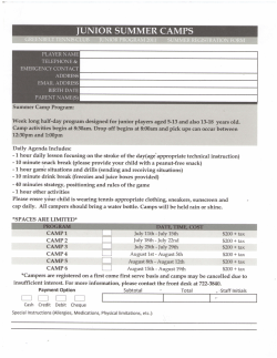 tl E rttIE - Greenbelt Tennis Club