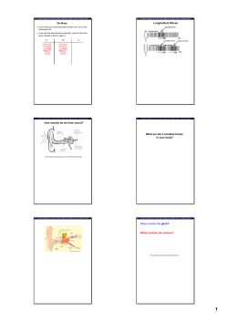 Presentation: Introduction to Sound