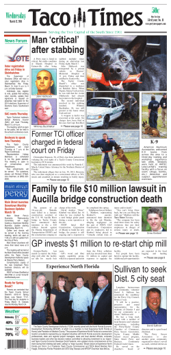 Family to file $10 million lawsuit in Aucilla bridge construction death