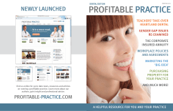 Winter 2013 - Profitable Practice