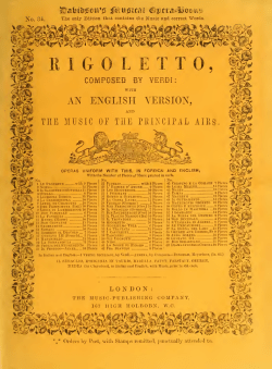 rigoletto - SF Opera