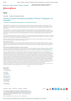 - JNJ Innovation