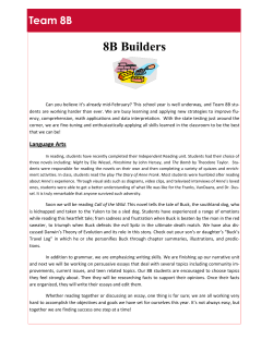 8B Builders - Palos District 118