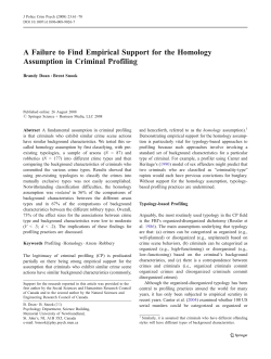 A Failure to Find Empirical Support for the Homology Assumption in