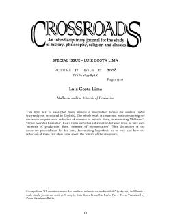 Mallarm&eacute; and the Mimesis of Production