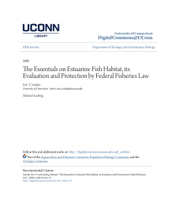 The Essentials on Estuarine Fish Habitat, its Evaluation and