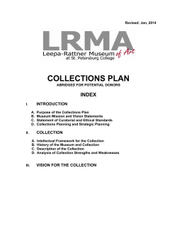collections plan - Leepa