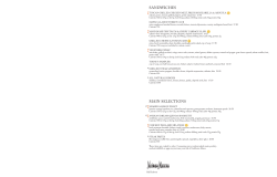 Menu - Bal Harbour Shops