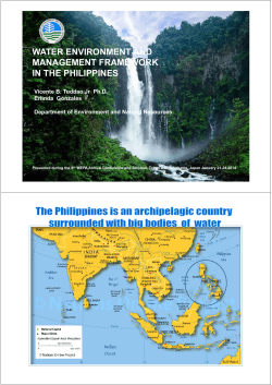 785KB - Water Environment Partnership in Asia