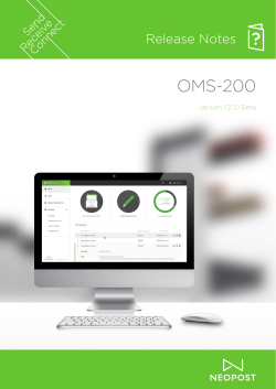 OMS-200 - Neopost