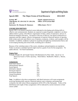 2001F 007 - Western University