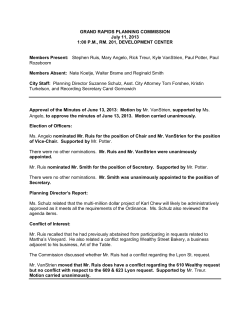 PC minutes of 7-11-13 - City of Grand Rapids