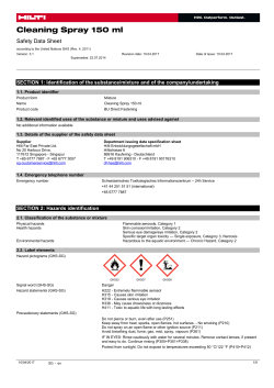 Cleaning Spray 150 ml