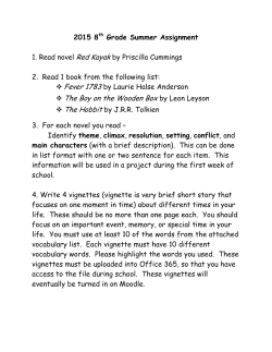 Summer Reading and Writing Assignment File