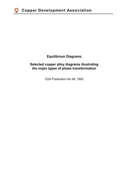 Equilibrium Diagrams - Copper Development Association