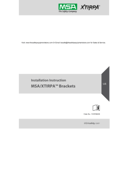MSA/XTIRPA Brackets - The Safety Equipment Store