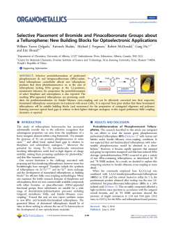 Selective Placement of Bromide and