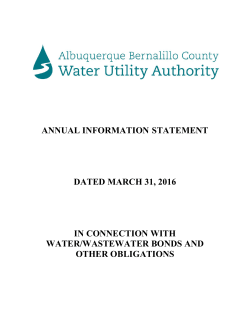 2015 Annual Information Statement