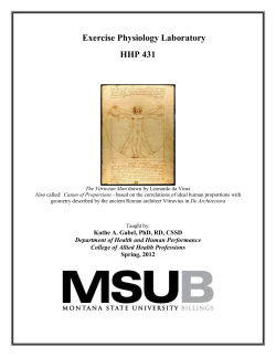 HHP 431 - MSU Billings