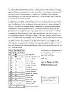 Brecksville Course Instructions