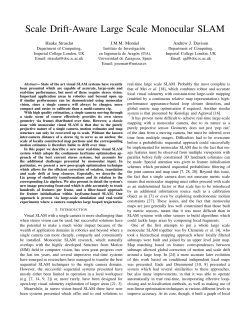 Scale Drift-Aware Large Scale Monocular SLAM (PDF