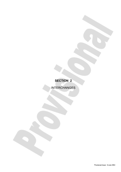 Manual of traffic signs and markings (MOTSAM) part 3 motorways