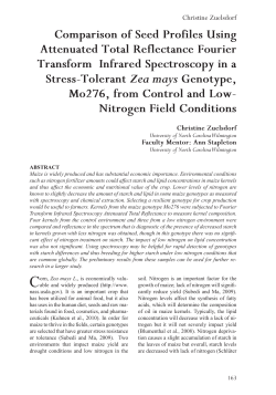 Comparison of Seed Profiles Using Attenuated