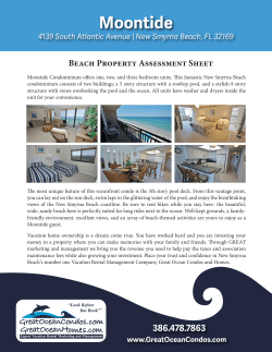 Moontide - GreatOceanCondos.com