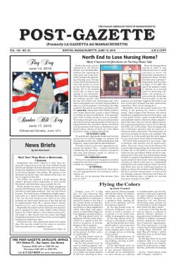 Flag Day Bunker Hill Day