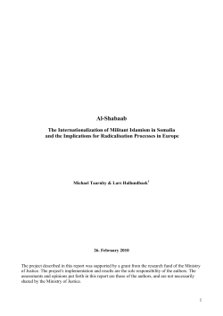 Al-Shabaab - Justitsministeriet