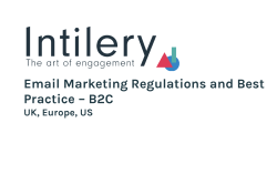 Email Marketing Regulations and Best Practice &ndash; B2C