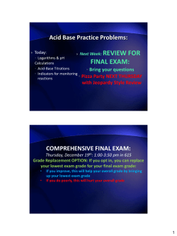 Lecture 24 - Canvas by Instructure