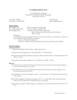 CV - Angelo State University