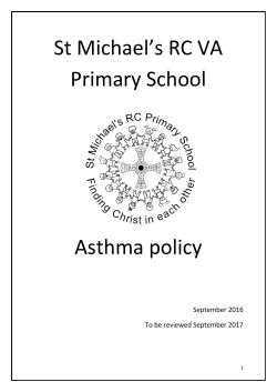 Asthma Policy September 2016