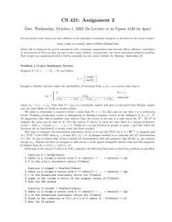 CS 421: Assignment 2 - Cornell Computer Science